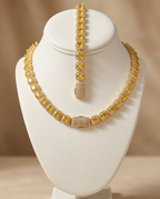 Lujo en tu Cuello Gargantilla y Brazaltes Size 18inch/ 7inch