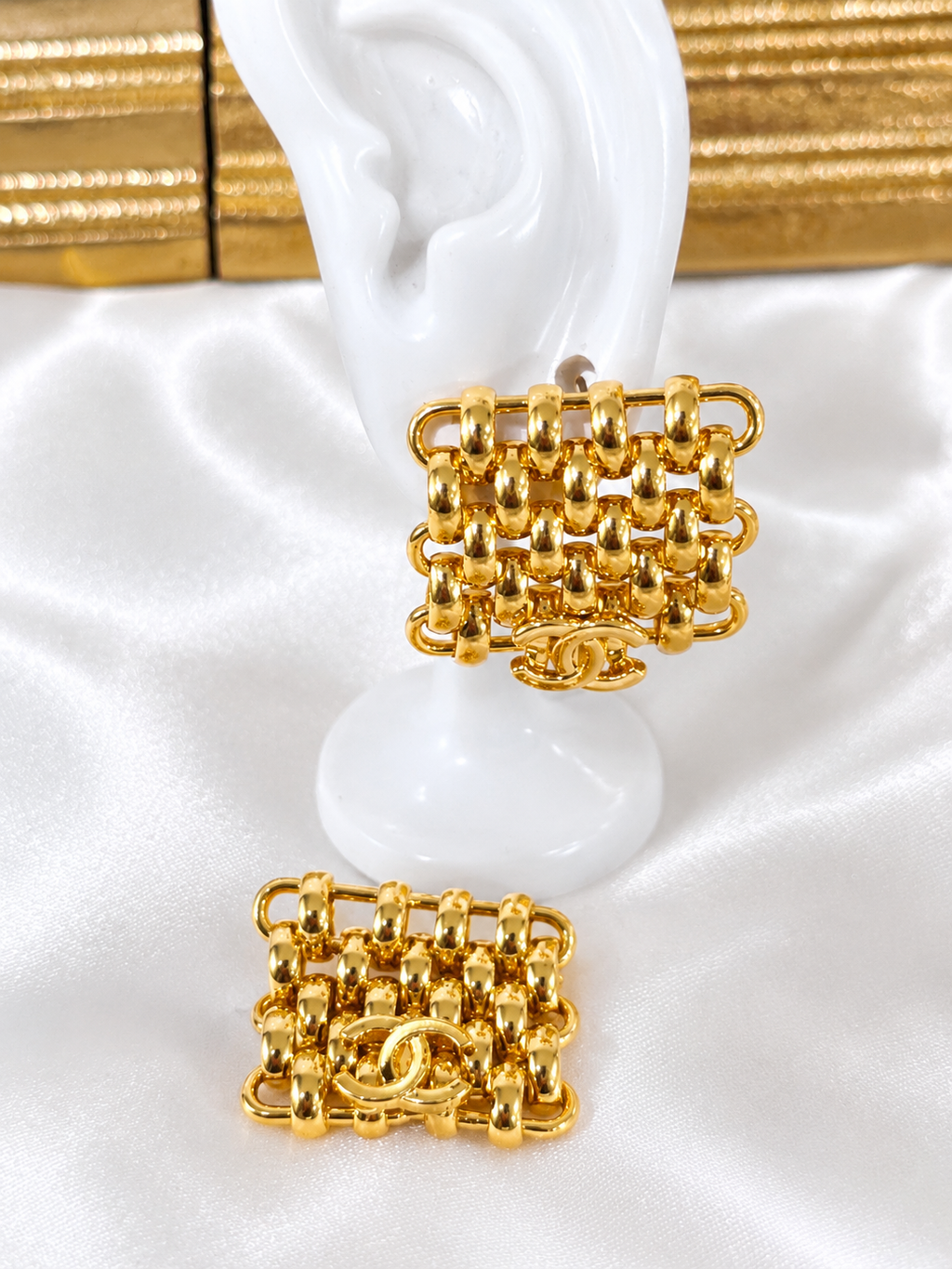 Aretes que cambian tu Luz Tejidos 5mm