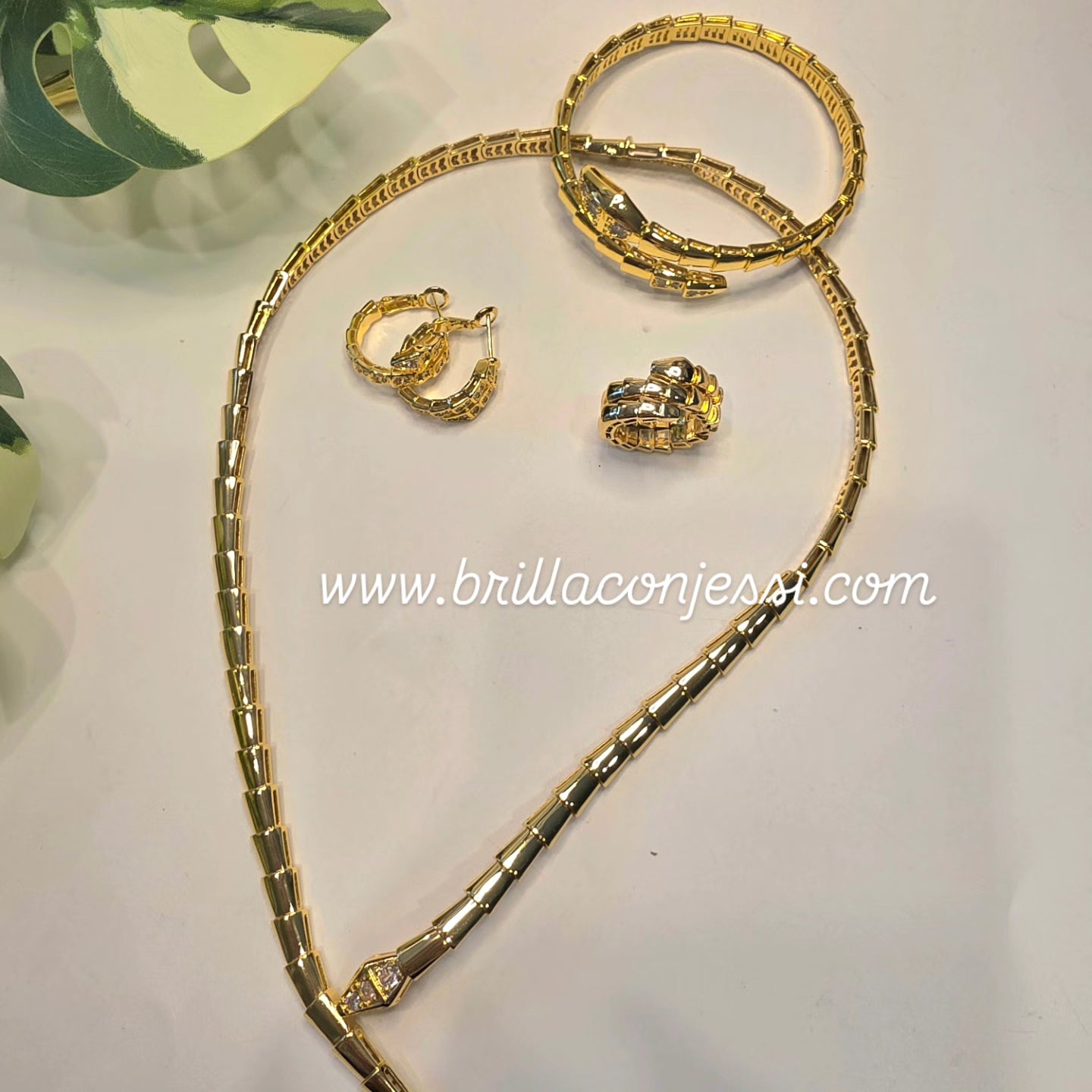 Gargantilla Bulgari Oro 18inch