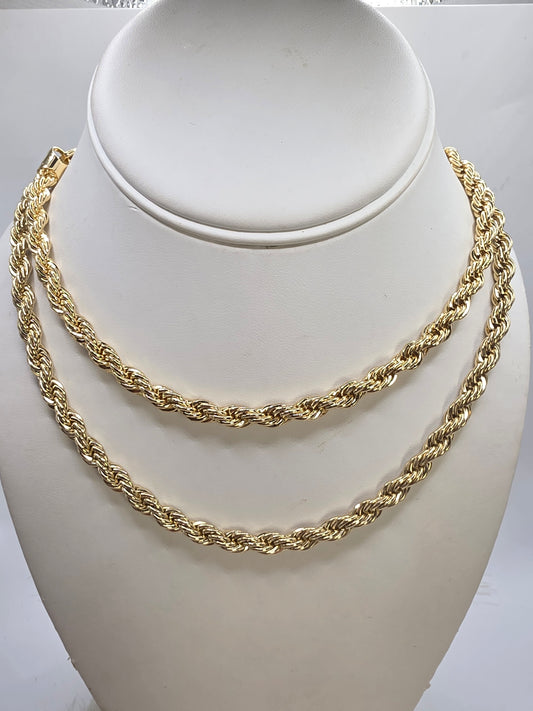 Chain gold laminated