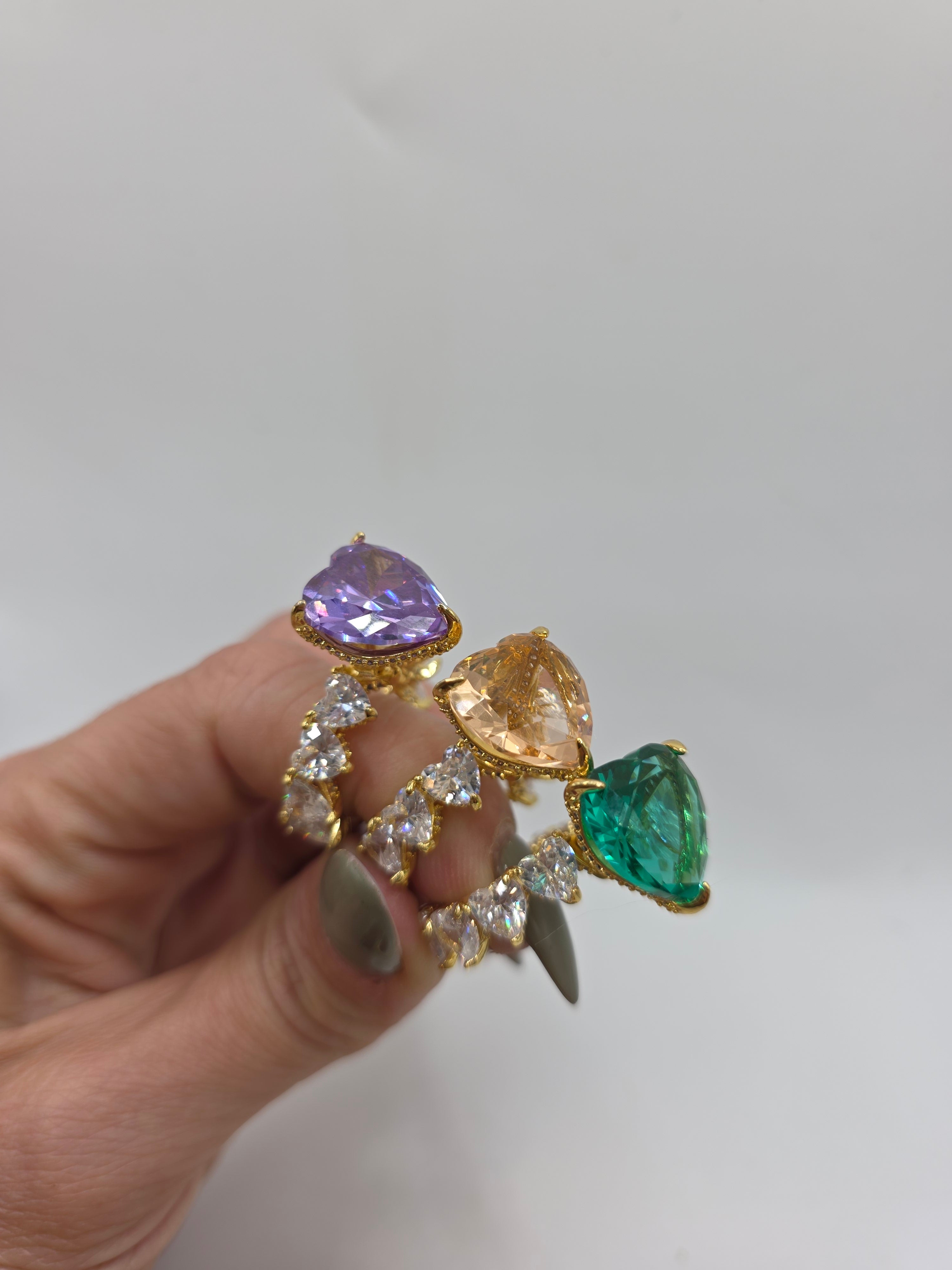Royal Glass Princess Ring