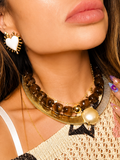 Collar Cleopatra'Size 16inch con extension