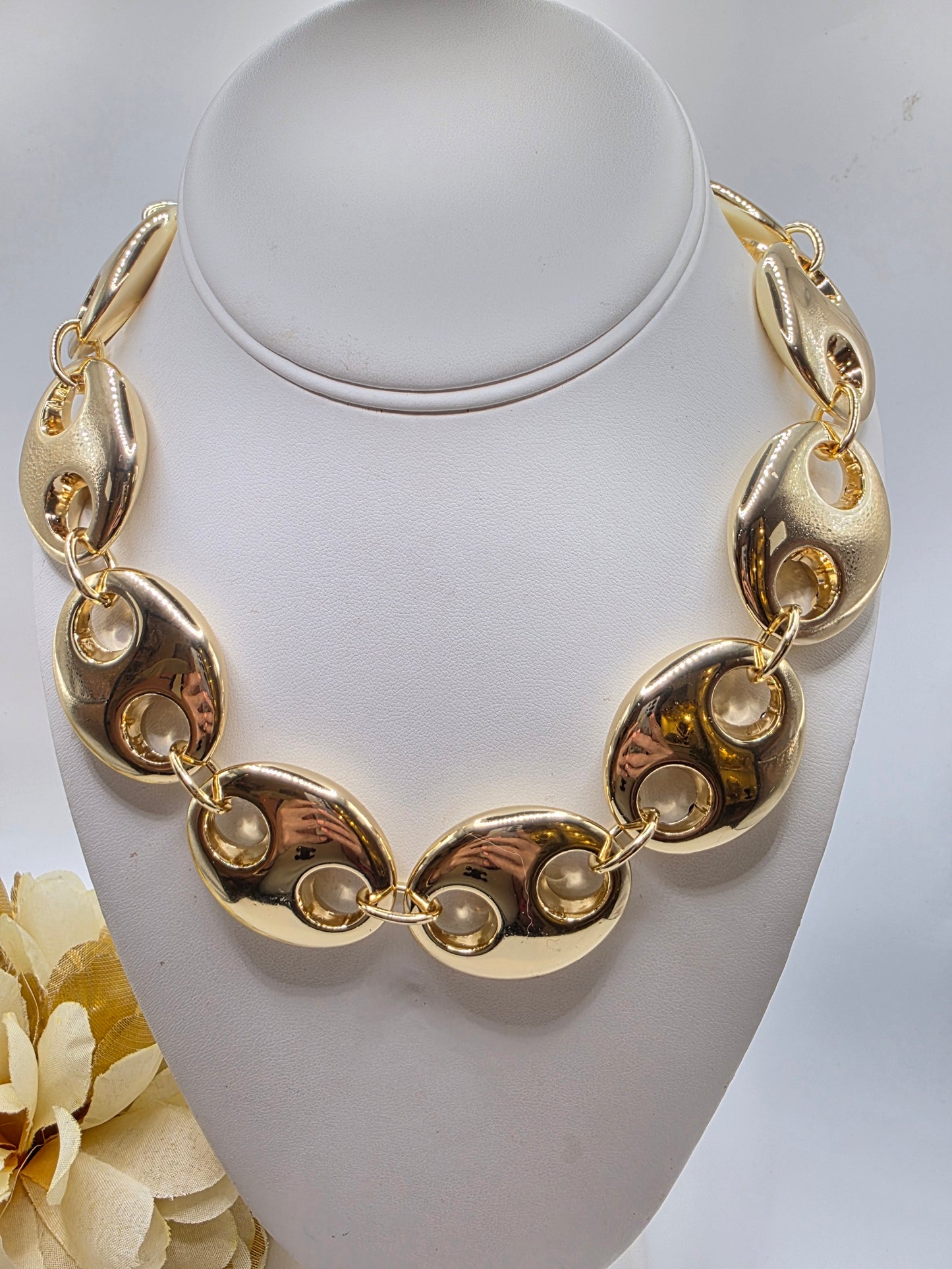 Gargantilla tejido Guchi 18inch