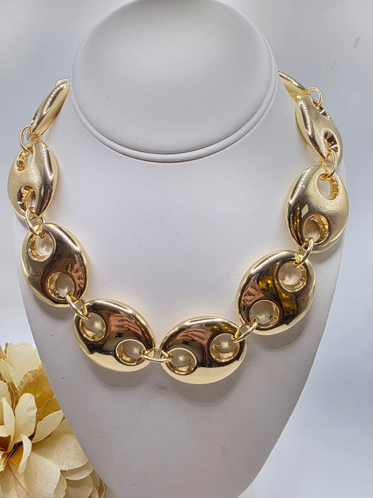 Gargantilla tejido Guchi 18inch