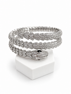 Brazalate Serpiente en Cristal Inspirado
