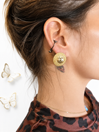 Aretes inspirado en diseñador