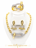 Set Cleopatra Moda Top -Size 18inch anillo ajustable