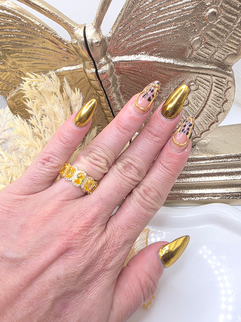 Anillo Cleopatra - Vidrio Real