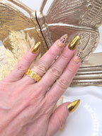 Anillo Cleopatra - Vidrio Real