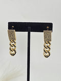 Aretes Mónaco Oscuro