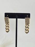 Aretes Mónaco Oscuro