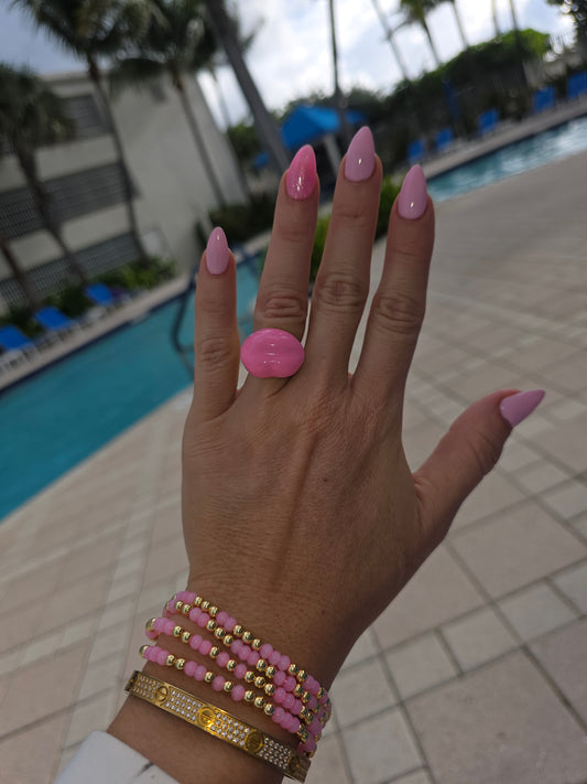 Anillo Boca Rosa Size 7