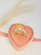Royal Glass Princess Ring