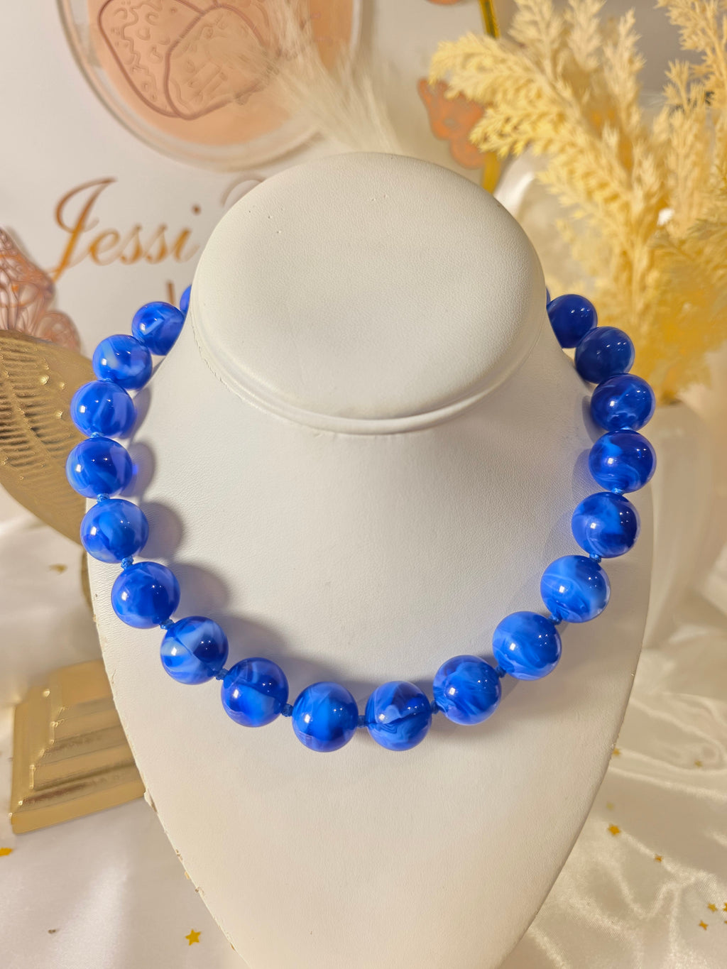 Collar de Bola de Chicle Colores para ti -size 18inch con extension