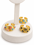 ANILLOS AJUSTABLES OJO TURCO