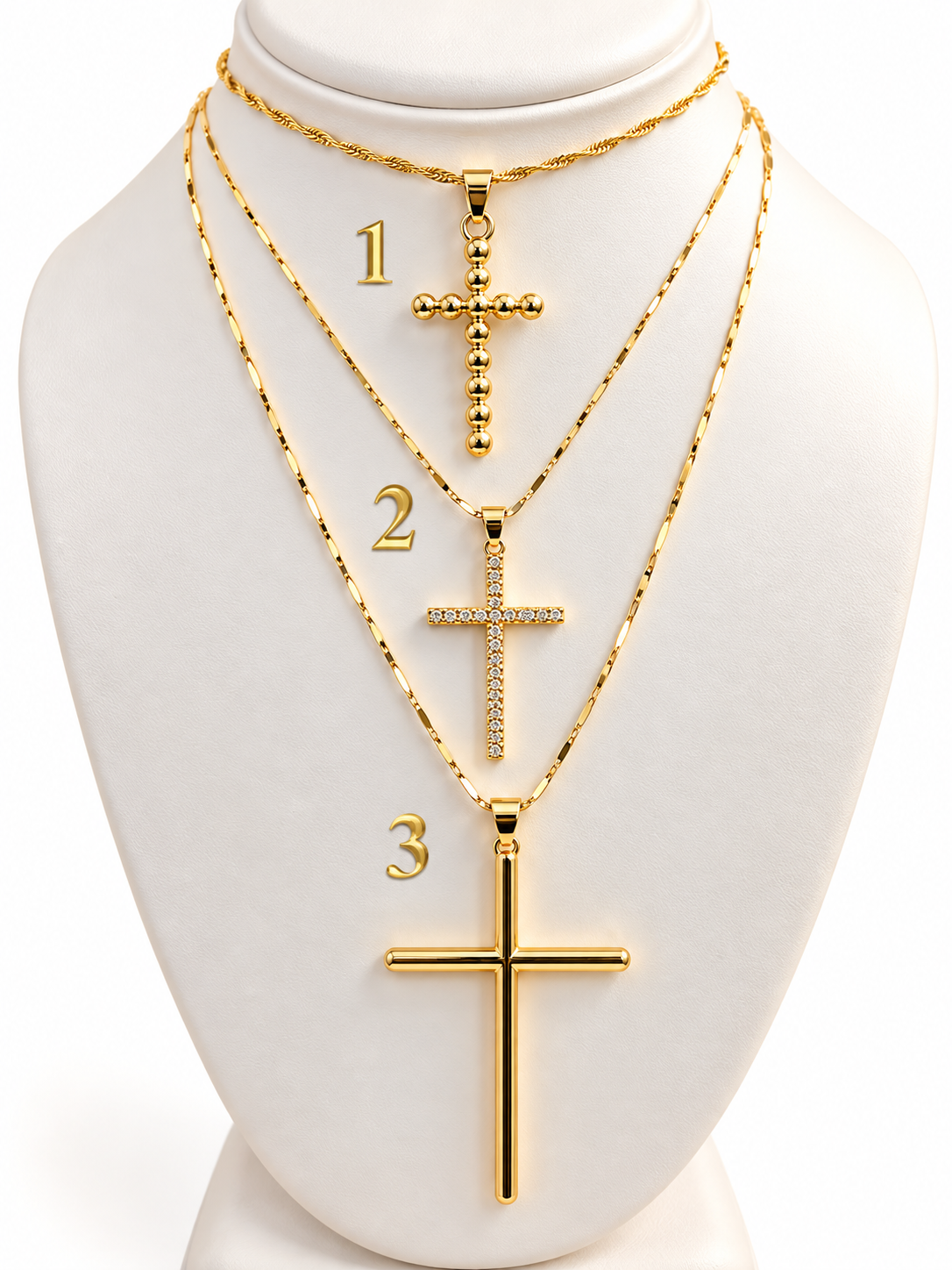 CRUZ CON CADENA AJUSTABLES