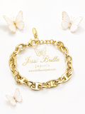 Guchi woven bracelet