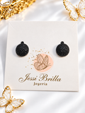 Mini Aretes Oscuro