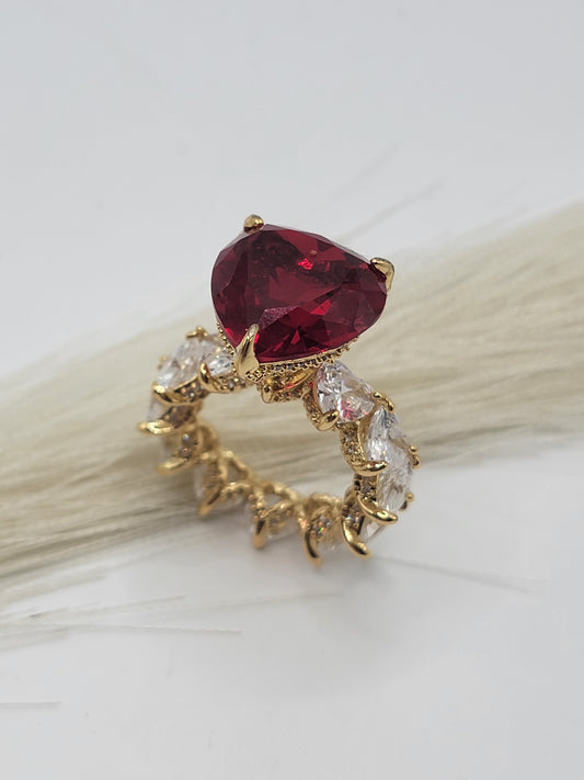 Anillo Prinsesa Rojo