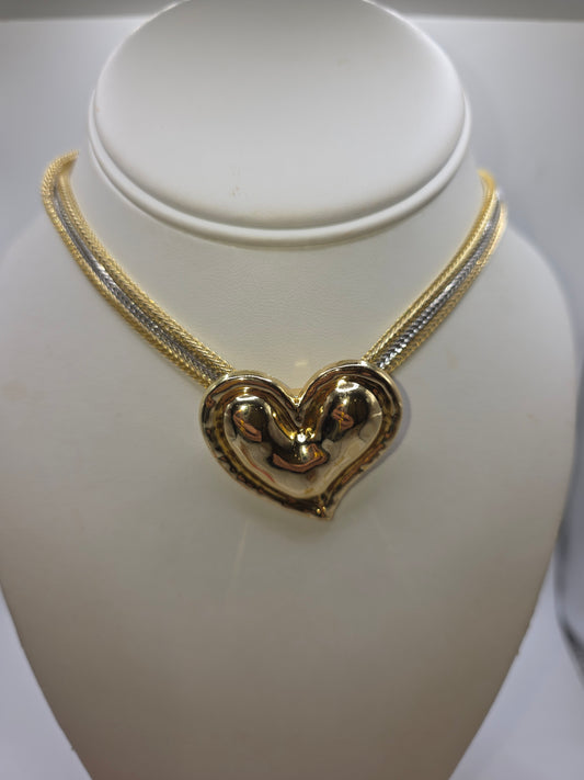 Corazon en gargantilla 16inch