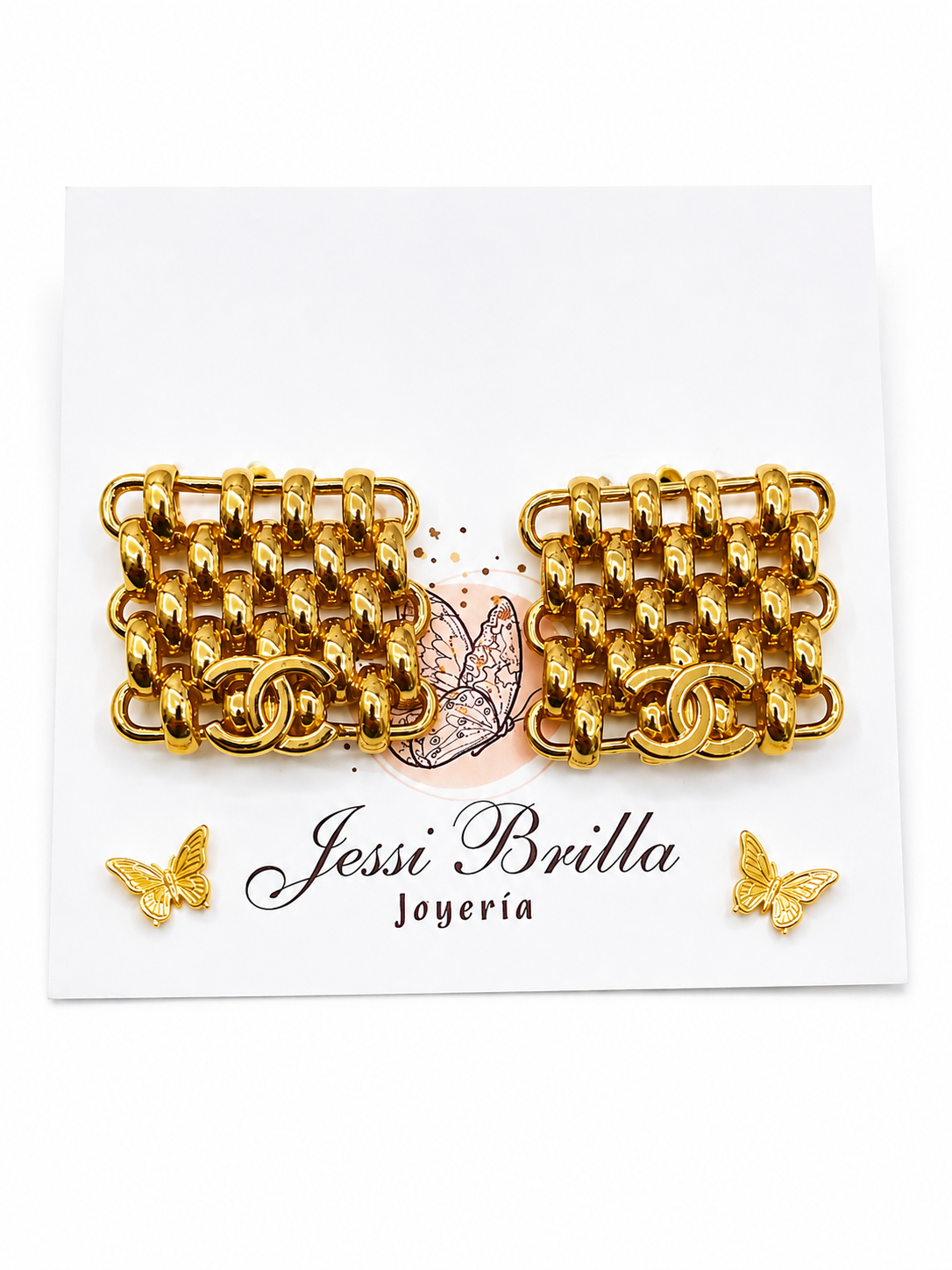 Aretes que cambian tu Luz Tejidos 5mm