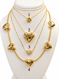 Cadenas de Corazes  Ajustables