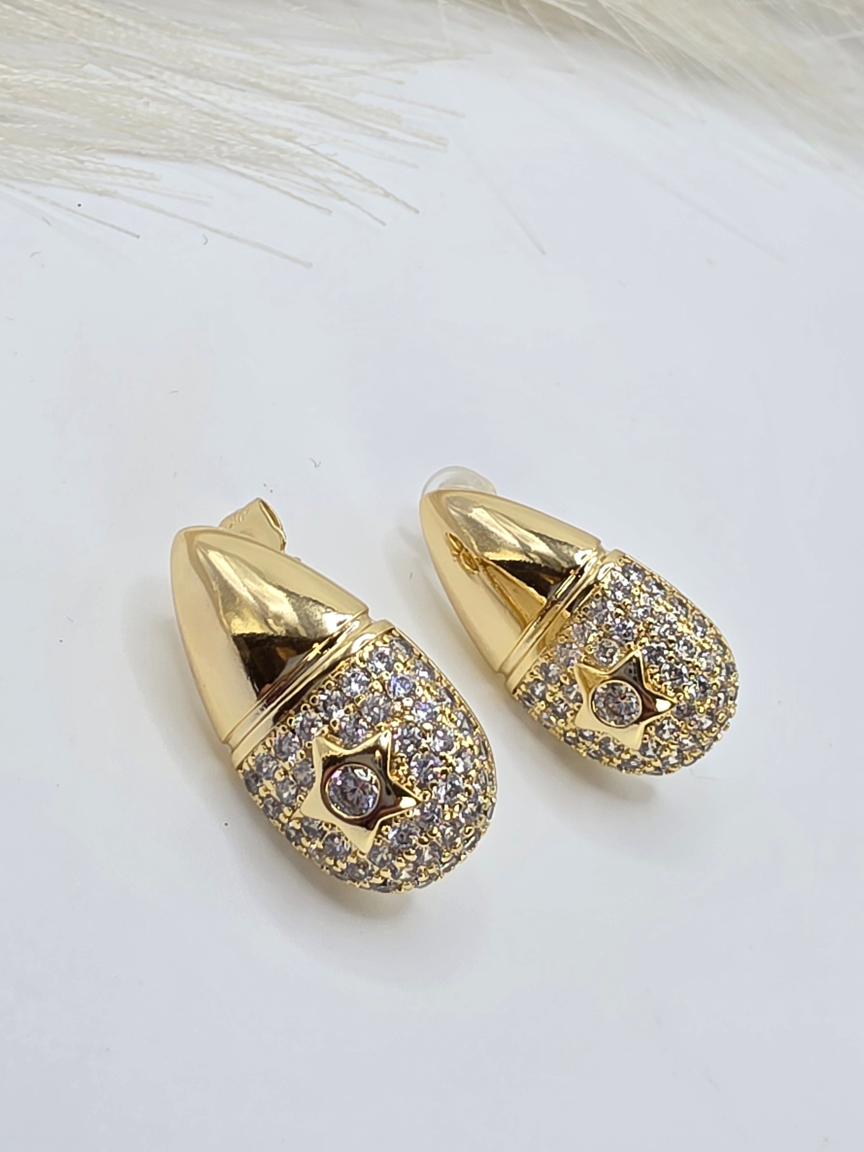 Pendientes Gota de Agua