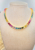 Gargantillas Elegante y Casual Vidrios Real 5AAA