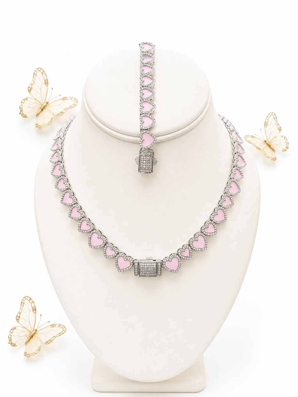 Corazones Rosa