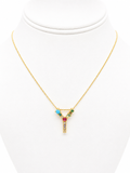 Small Rainbow Initial Real 5A Glass