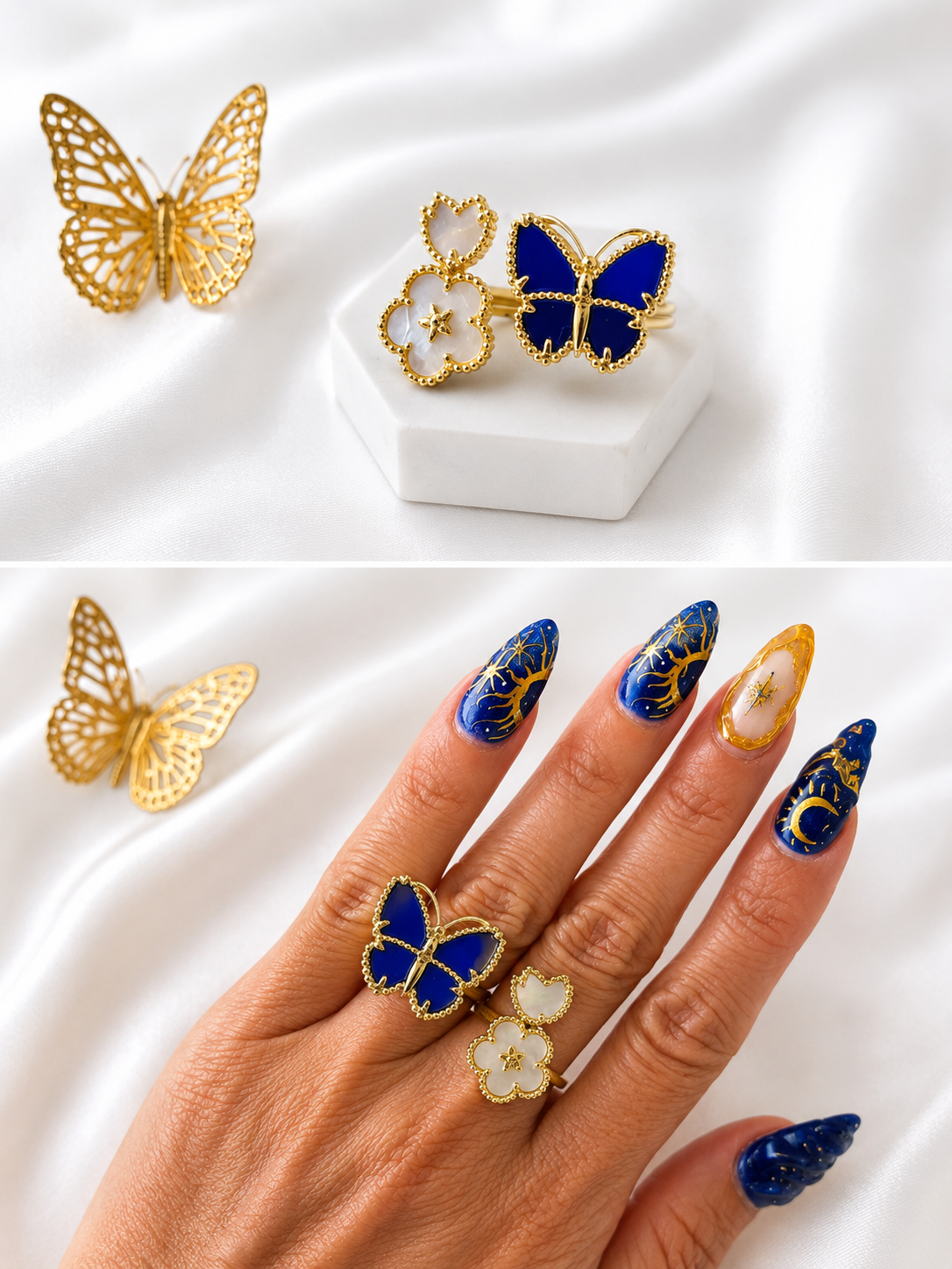 Anillo de Suerte de VC🦋size 7 Ajustable