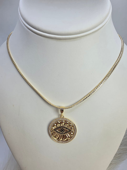 18-inch Turkish Eye Necklace
