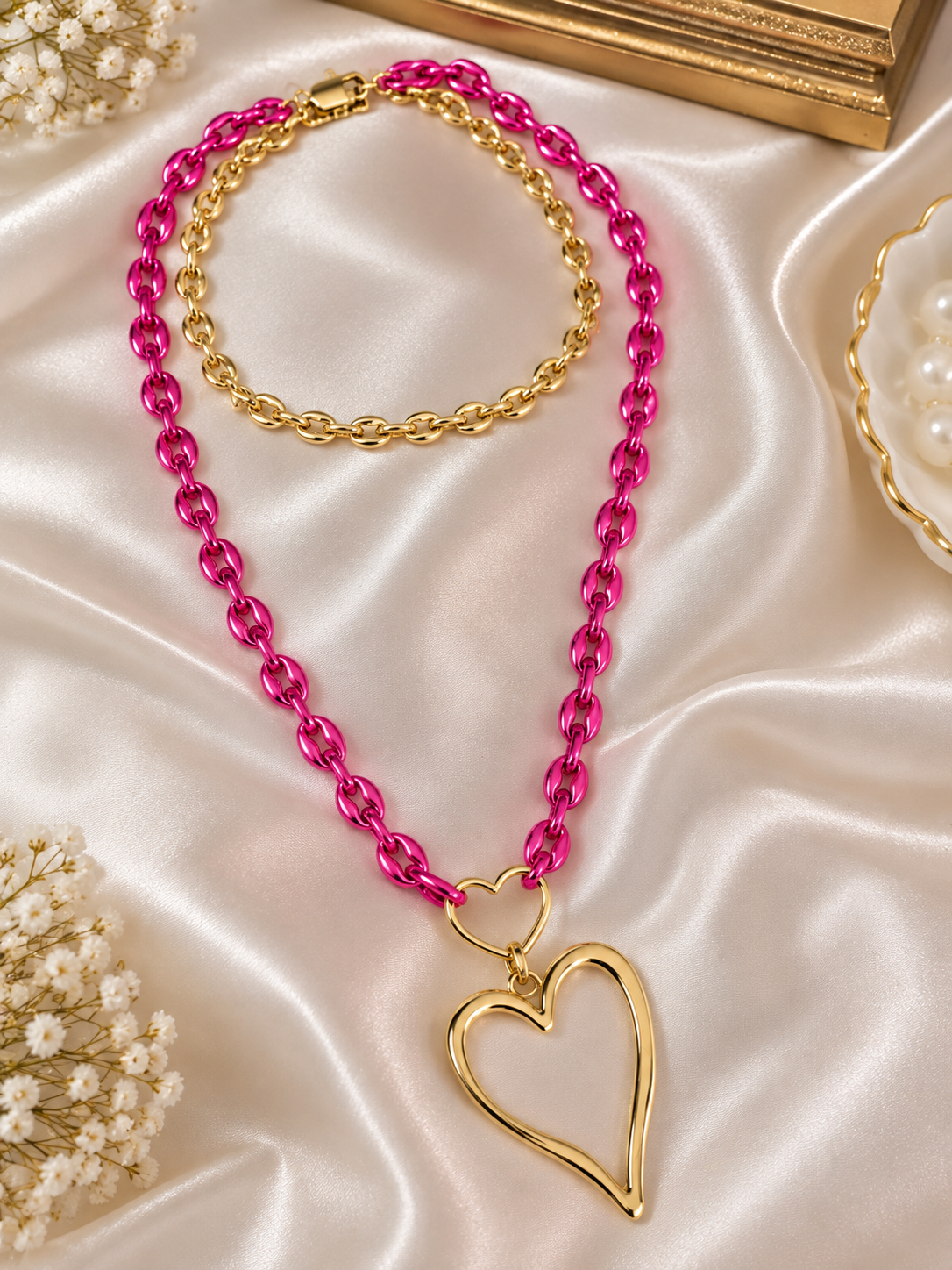 Collar de 24cm doble que te va encantar