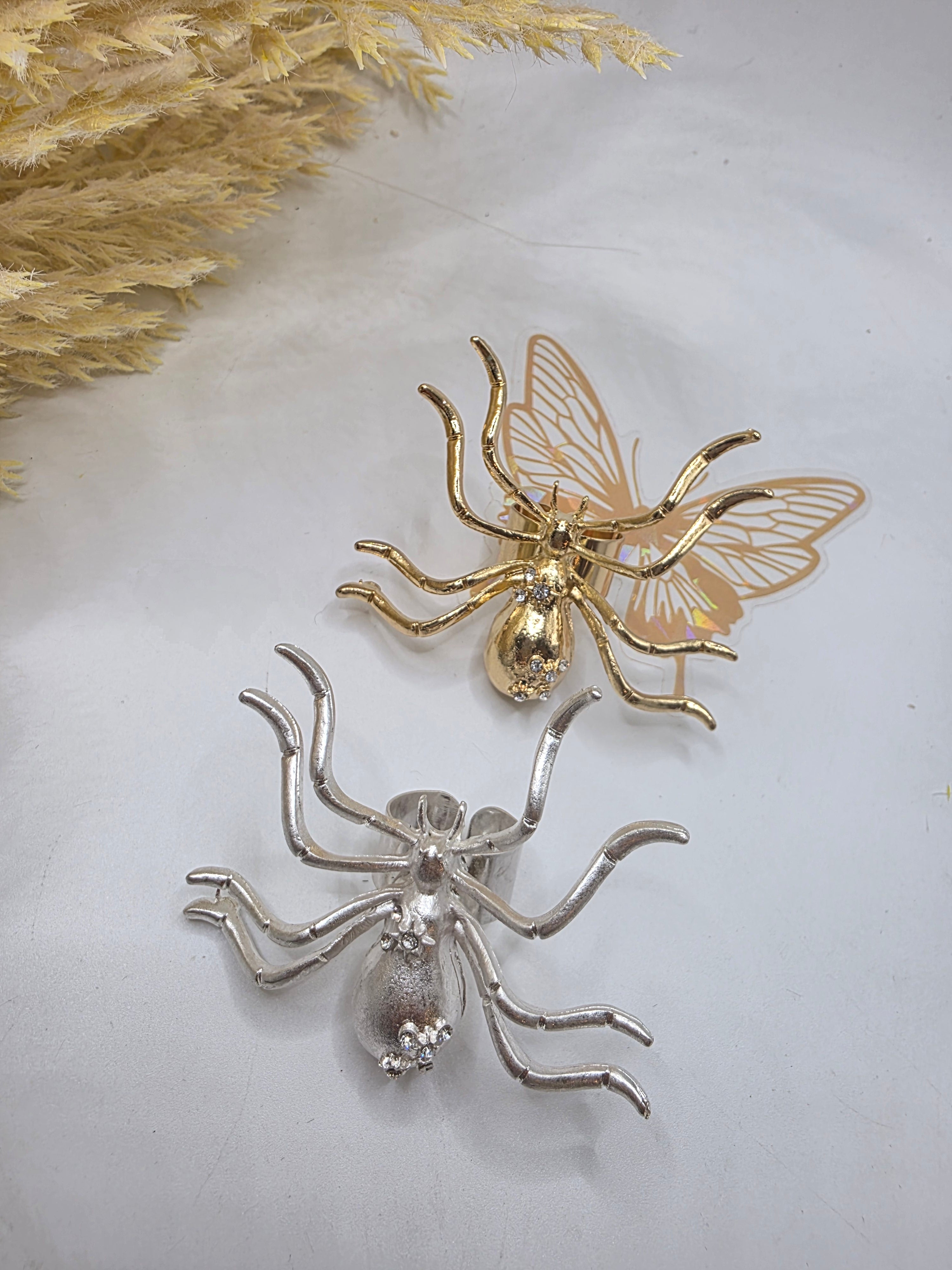 Anillo Tarántula Tendencia Vitago Ajustable