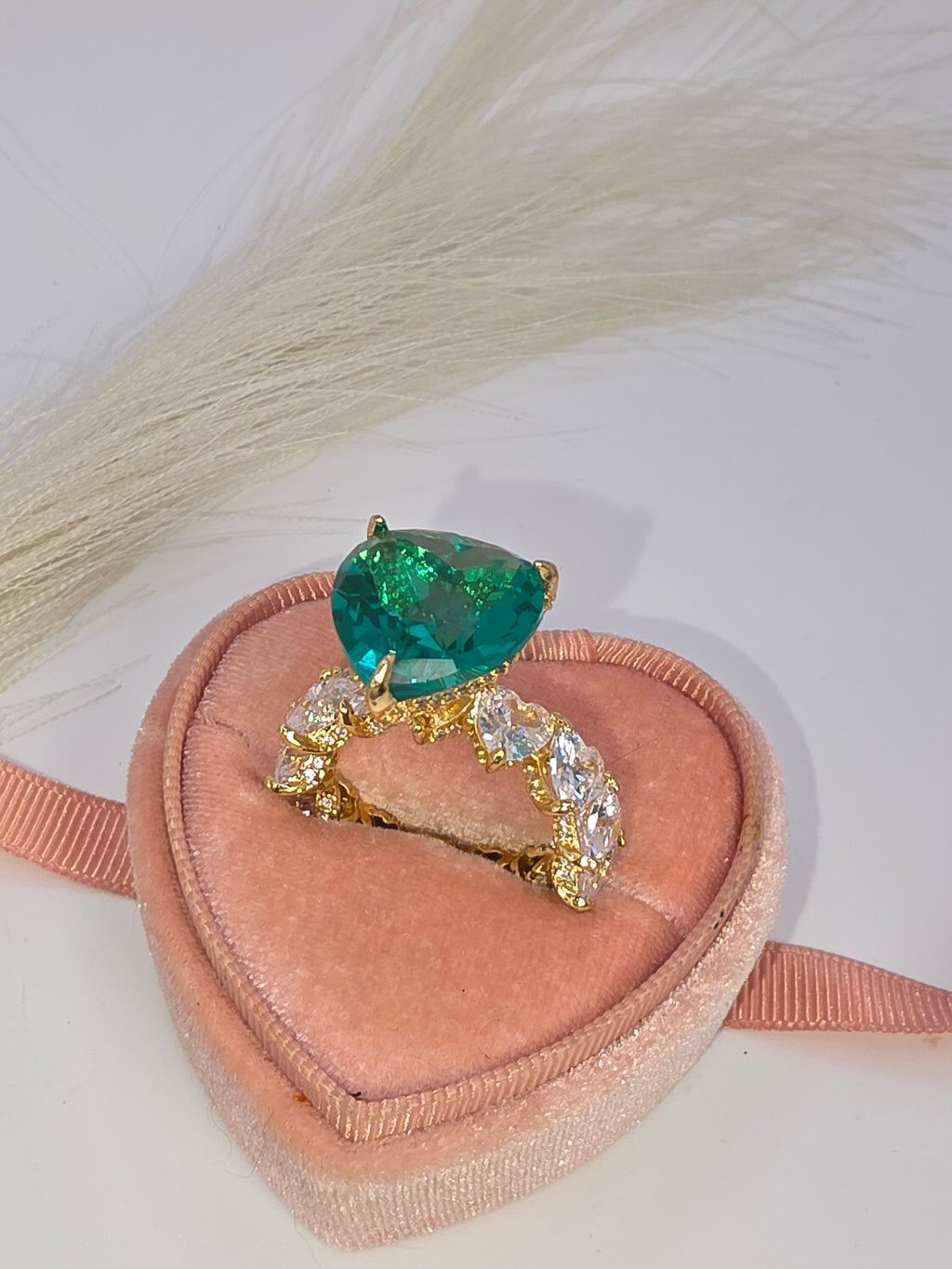 Royal Glass Princess Ring