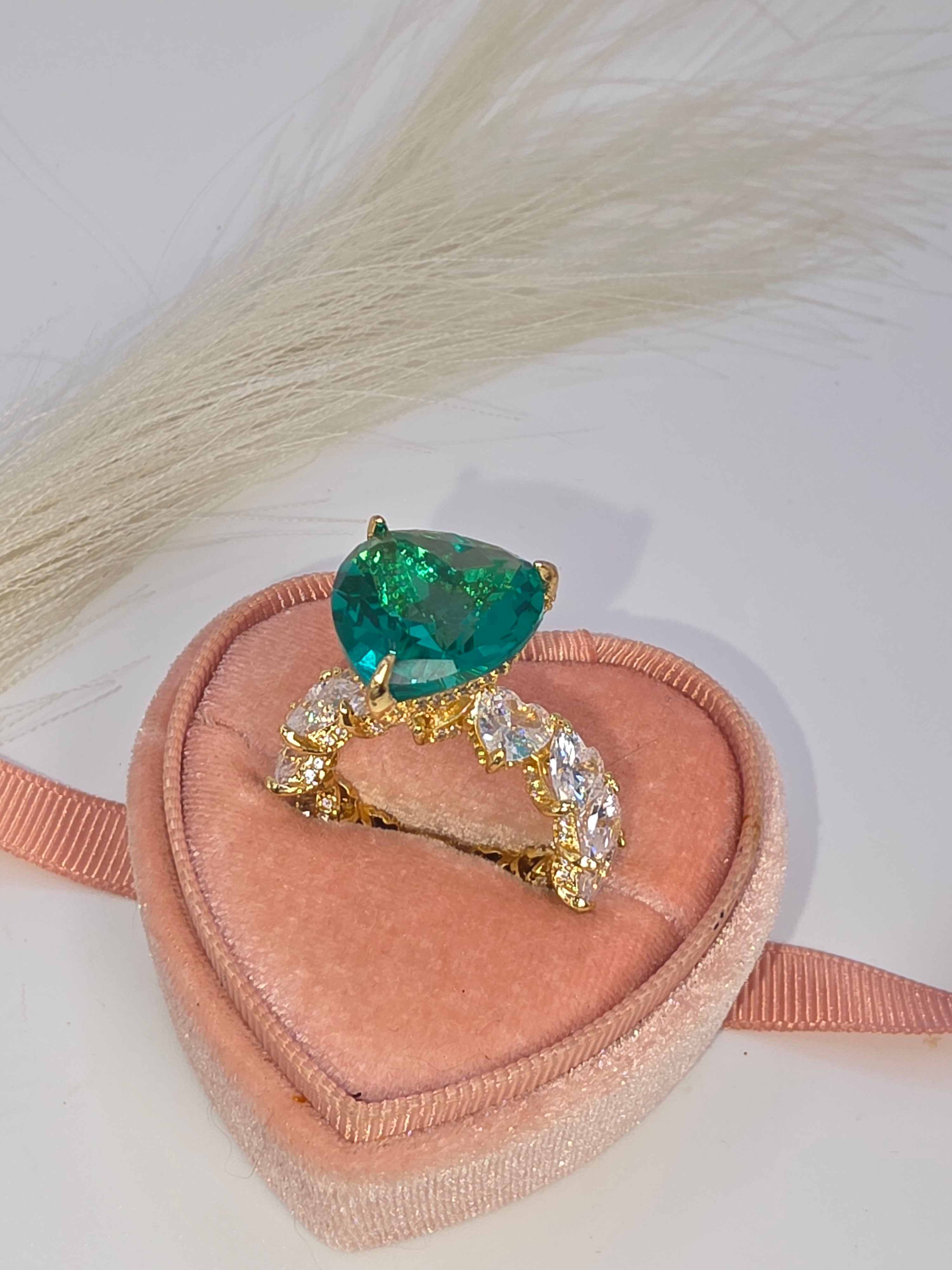 Royal Glass Princess Ring
