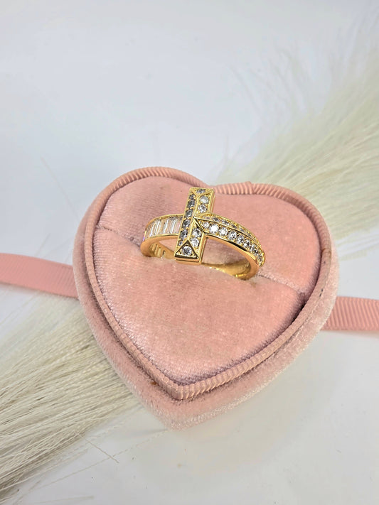 Anillo Tifani en Vidrio Real