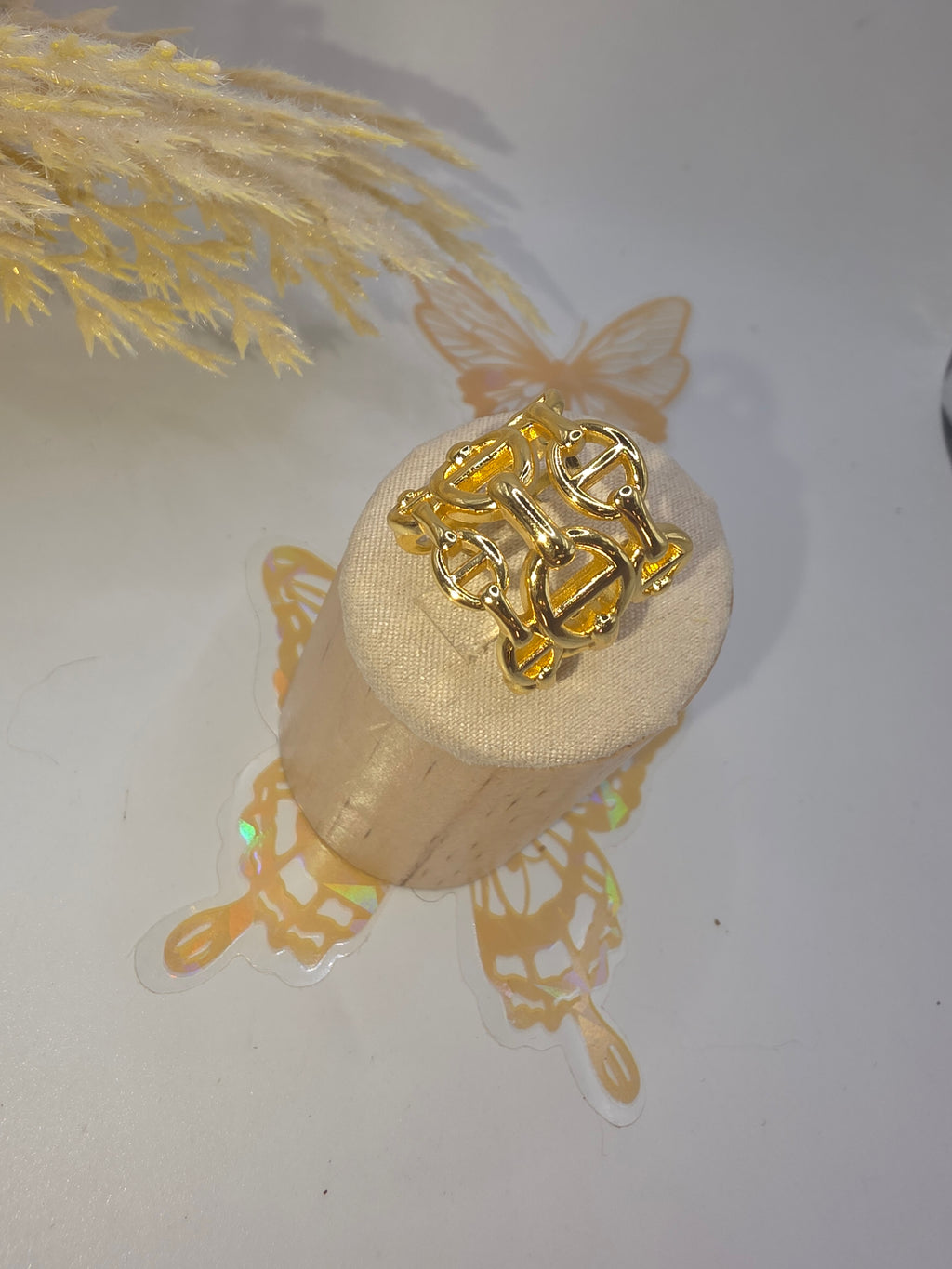 Anillo Tejido GG Ajustable a 7/8/9