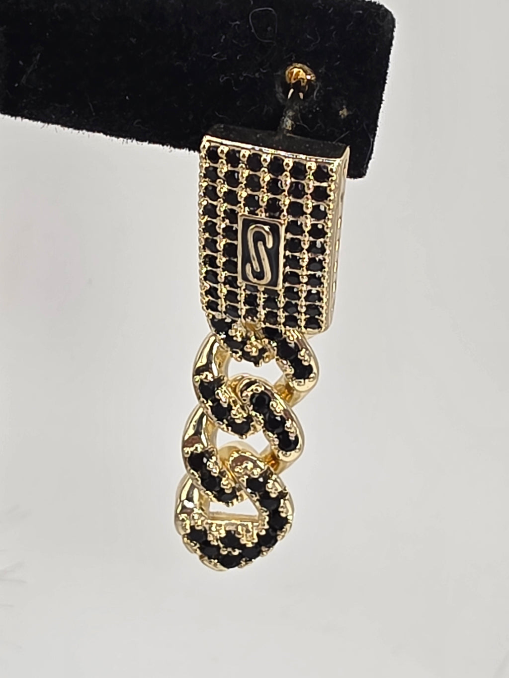 Aretes Mónaco Oscuro