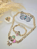 Set de Viana Cadena 18inch Brazalete 7inch