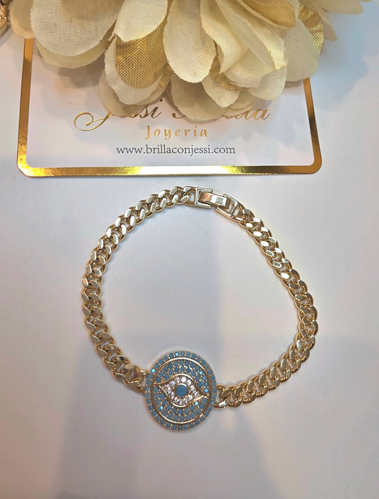 Pulsera Ojo Turco 7inch