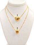 Cadena ajustables delgadas  con dijes