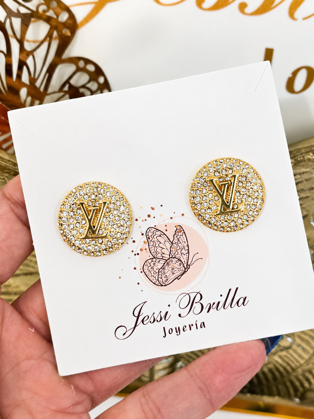 Aretes Redondos de diseñador