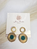 Aretes esmeralda