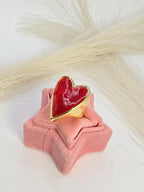 Anillo Corazón mi Amor /  size 7