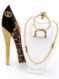 Set Divino en Acero-Anillo ajustable