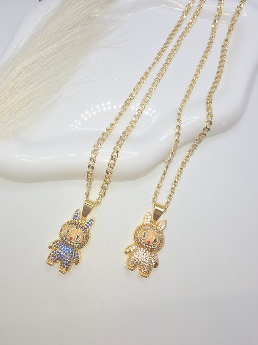 La Bubu en Cadena laminado plata 925