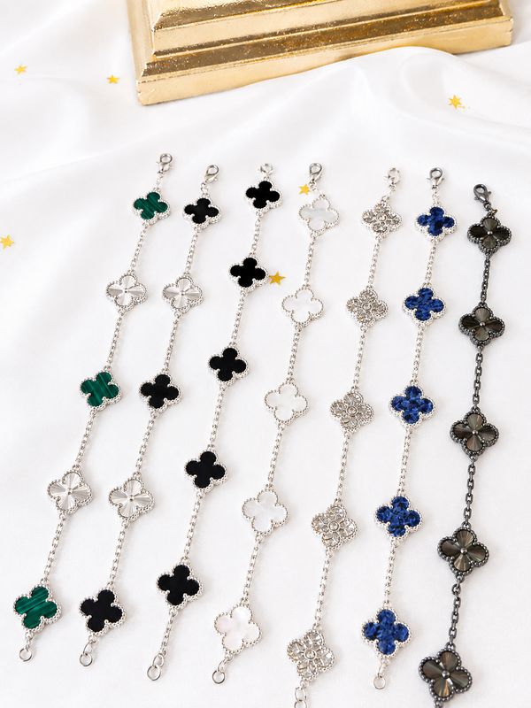 Pulsera De Trebol Top Quality- Size 7