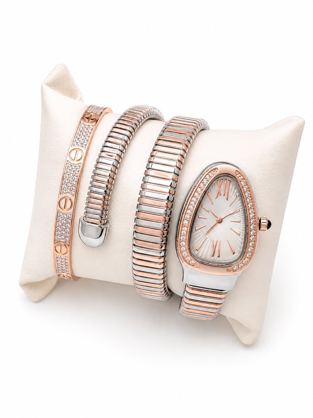 Relojes Serpiente B con su logo marcado