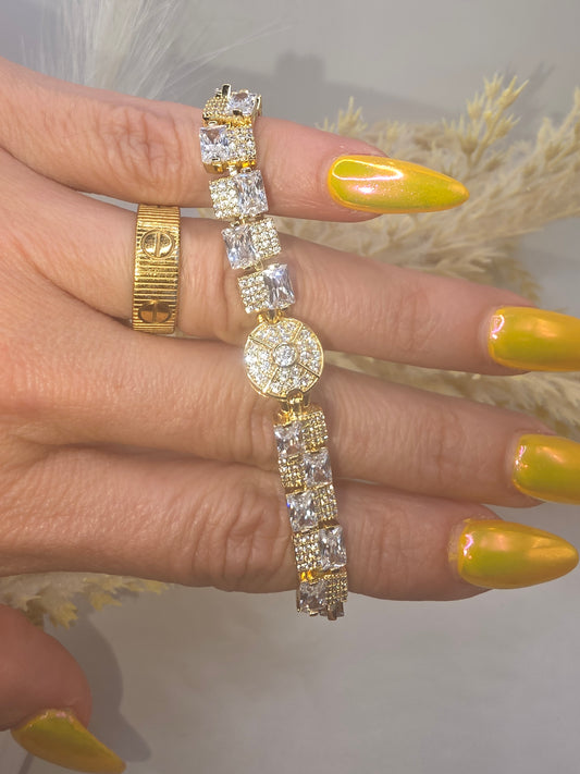 Pulsera de Vidrio size 7inch